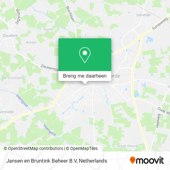Jansen en Bruntink Beheer B.V kaart