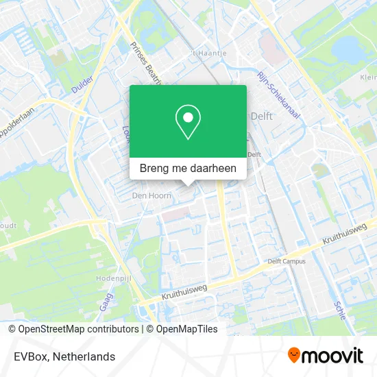 EVBox kaart