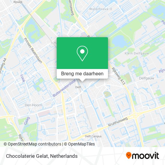 Chocolaterie Gelat kaart