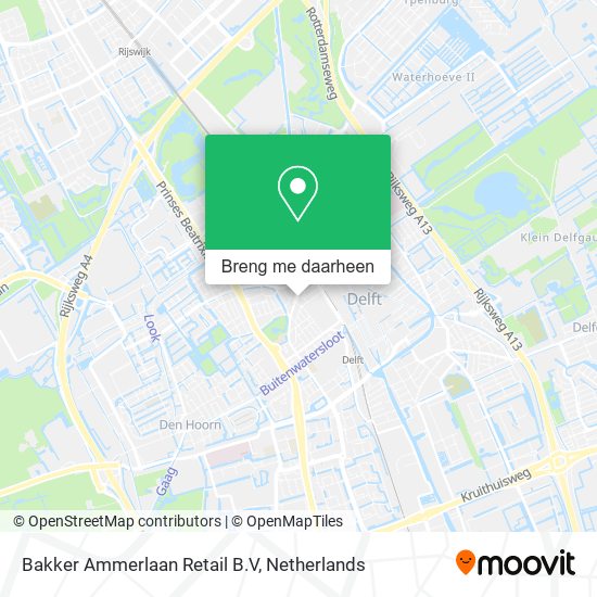 Bakker Ammerlaan Retail B.V kaart