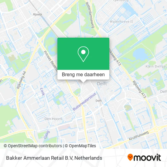 Bakker Ammerlaan Retail B.V kaart