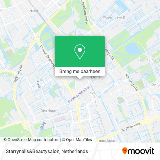 Starrynails&Beautysalon kaart