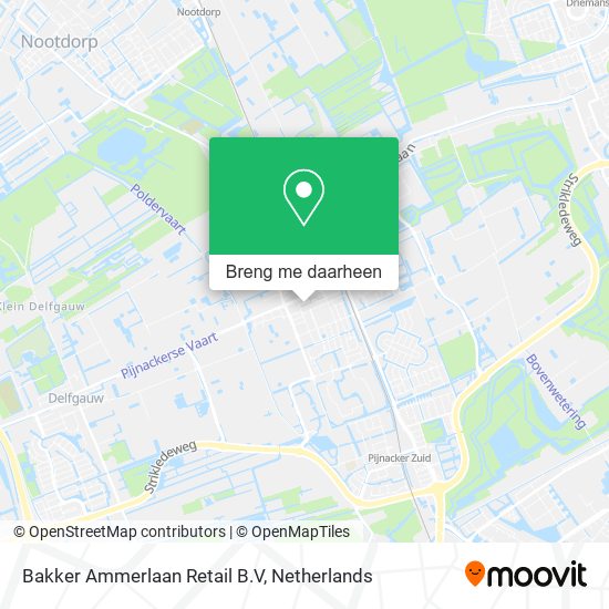 Bakker Ammerlaan Retail B.V kaart