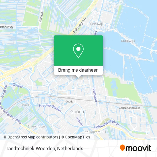 Tandtechniek Woerden kaart