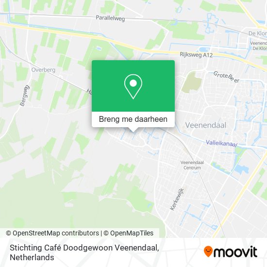 Stichting Café Doodgewoon Veenendaal kaart