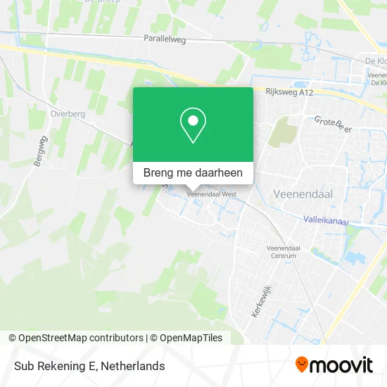 Sub Rekening E kaart
