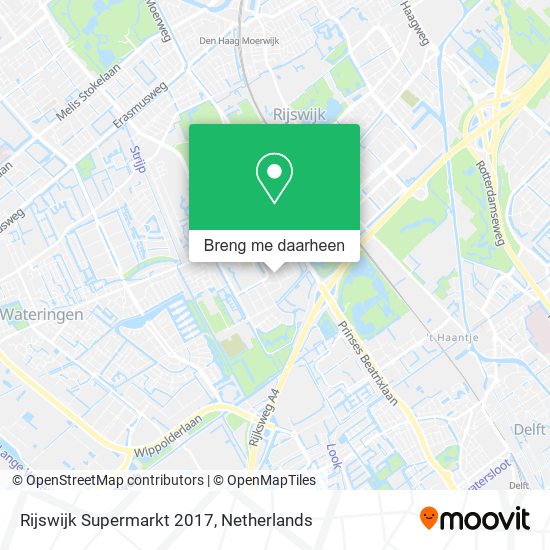 Rijswijk Supermarkt 2017 kaart