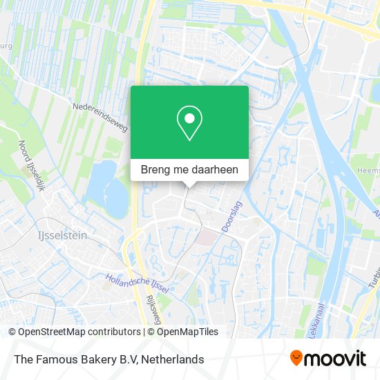 The Famous Bakery B.V kaart