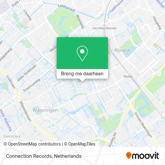 Connection Records kaart