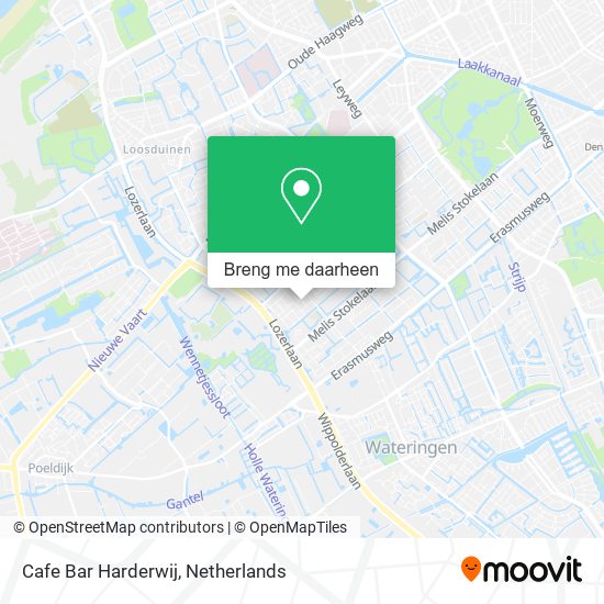Cafe Bar Harderwij kaart
