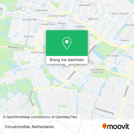 Circuitsonline kaart