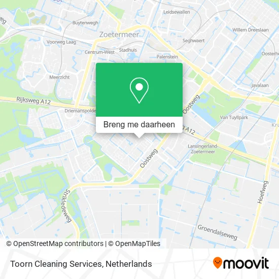 Toorn Cleaning Services kaart