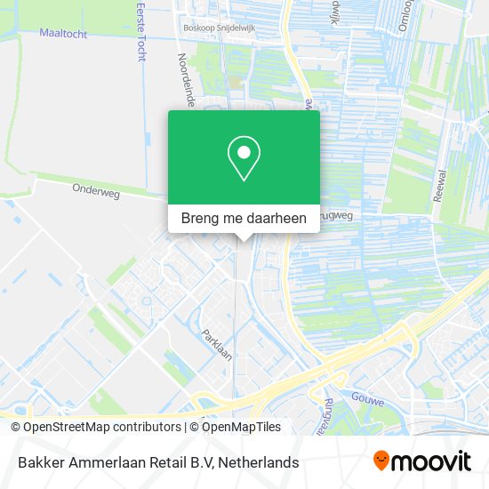 Bakker Ammerlaan Retail B.V kaart