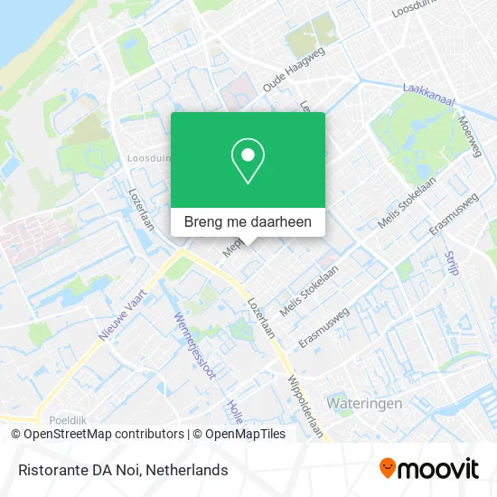 Ristorante DA Noi kaart