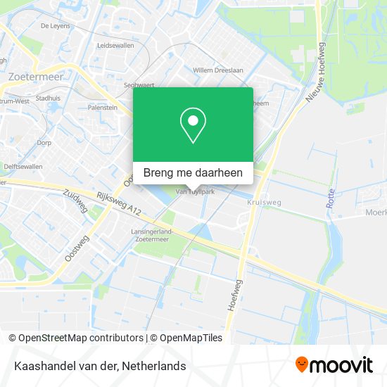 Kaashandel van der kaart