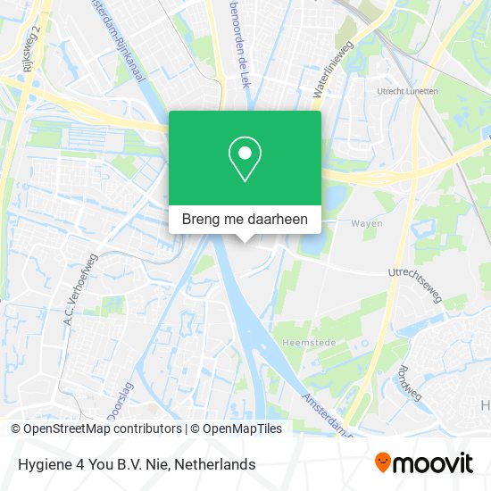 Hygiene 4 You B.V. Nie kaart