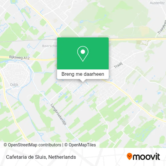 Cafetaria de Sluis kaart