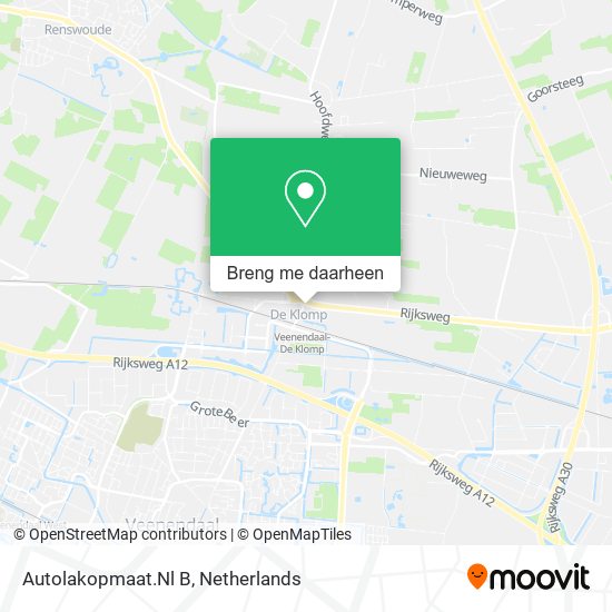 Autolakopmaat.Nl B kaart