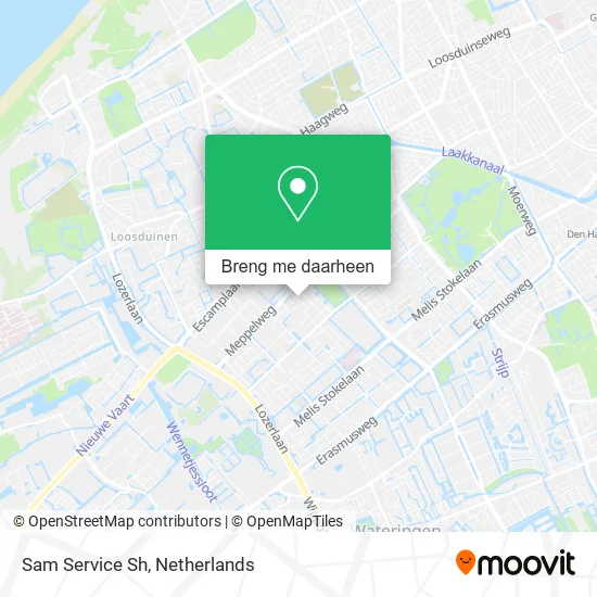 Sam Service Sh kaart