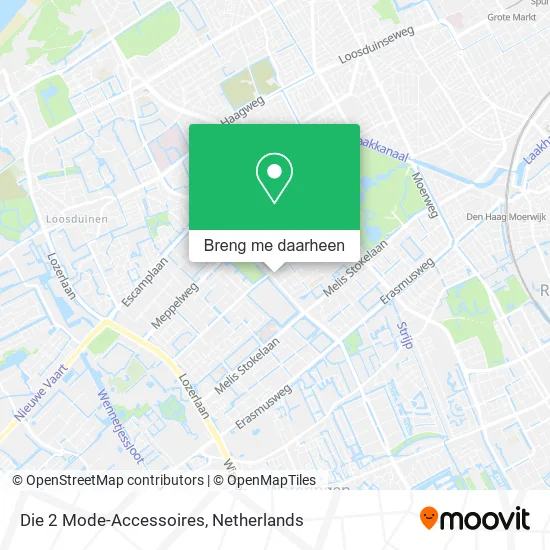 Die 2 Mode-Accessoires kaart
