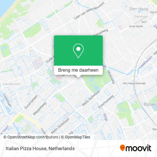 Italian Pizza House kaart