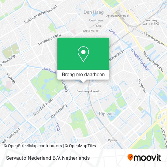 Servauto Nederland B.V kaart