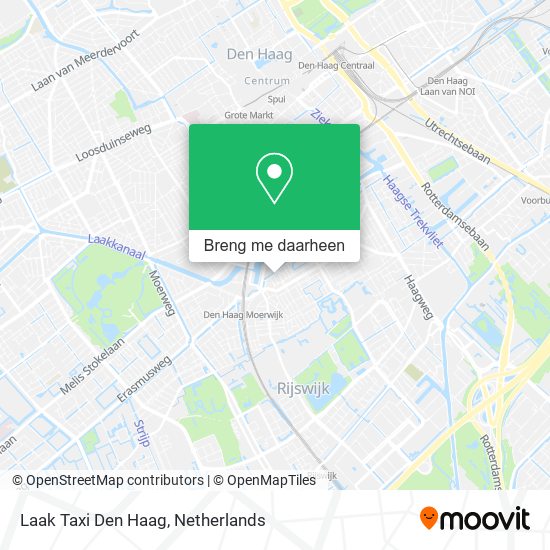 Laak Taxi Den Haag kaart