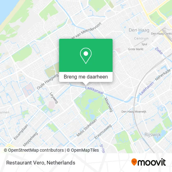 Restaurant Vero kaart