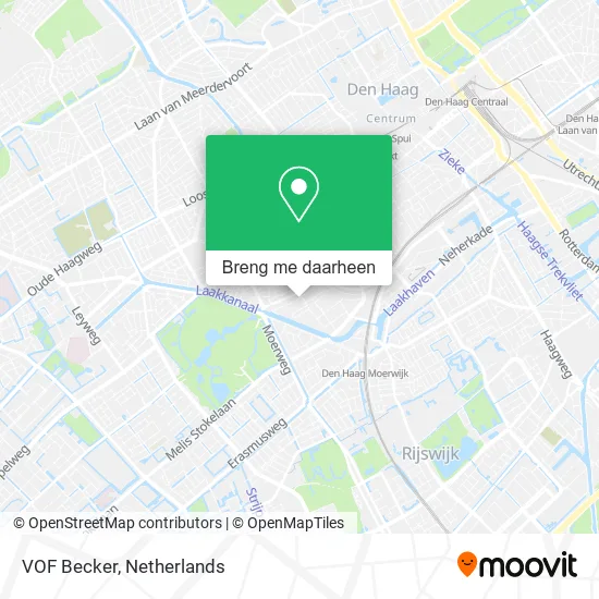 VOF Becker kaart
