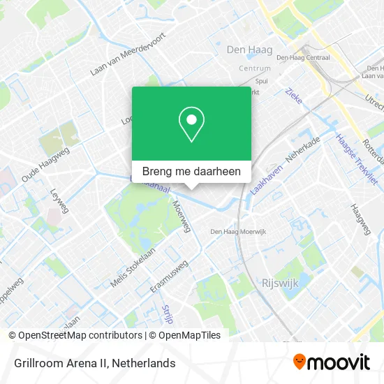 Grillroom Arena II kaart