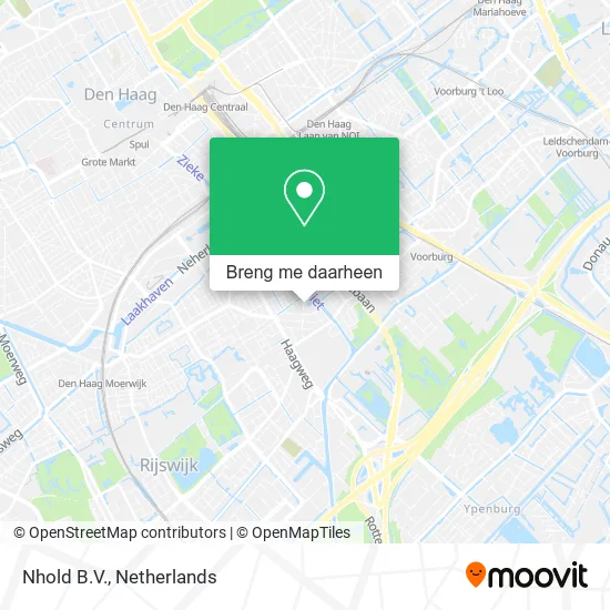 Nhold B.V. kaart