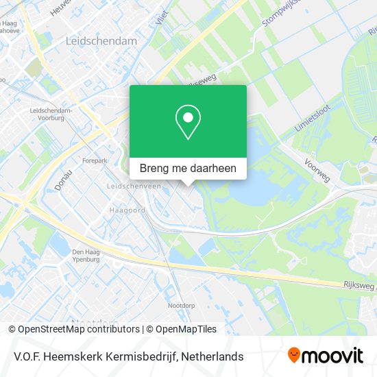 V.O.F. Heemskerk Kermisbedrijf kaart
