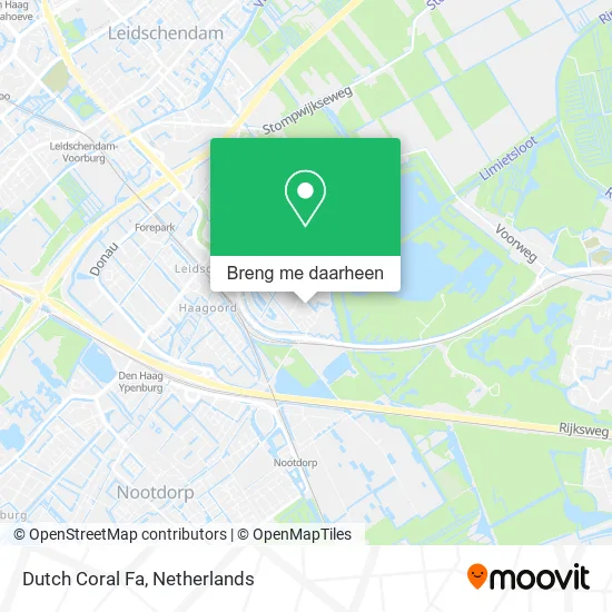 Dutch Coral Fa kaart