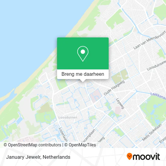 January Jewelr kaart