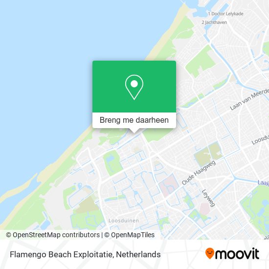 Flamengo Beach Exploitatie kaart