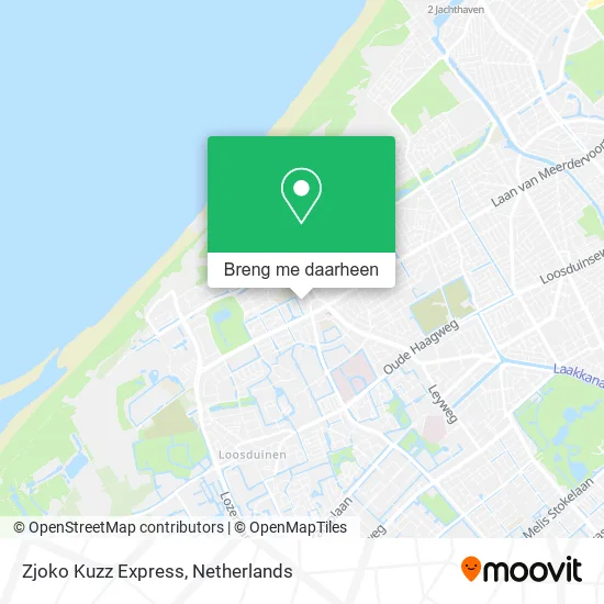 Zjoko Kuzz Express kaart