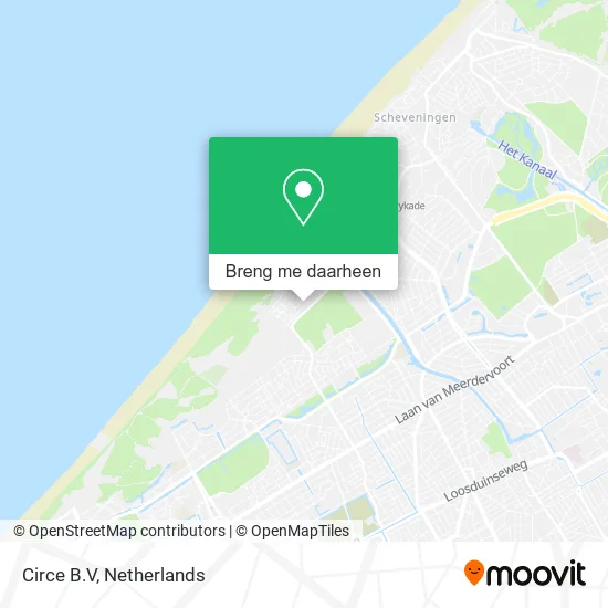 Circe B.V kaart
