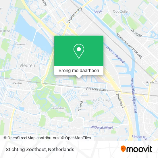 Stichting Zoethout kaart