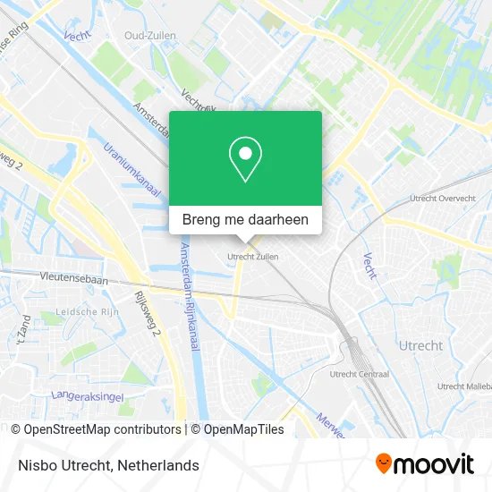 Nisbo Utrecht kaart