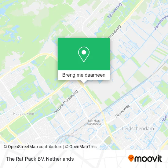 The Rat Pack BV kaart