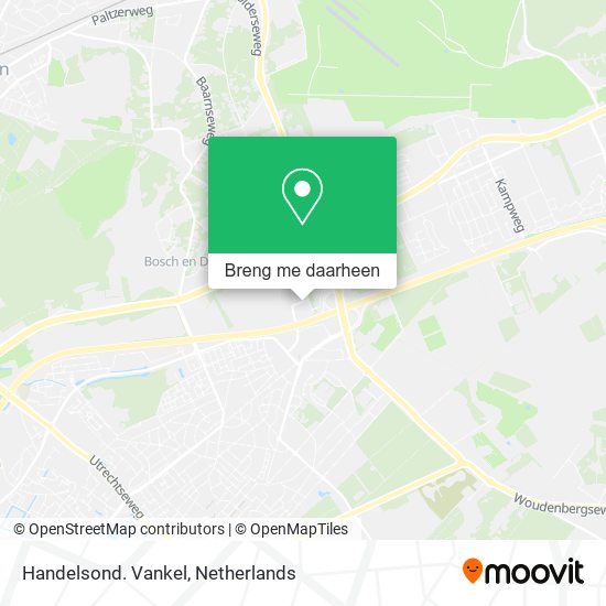 Handelsond. Vankel kaart