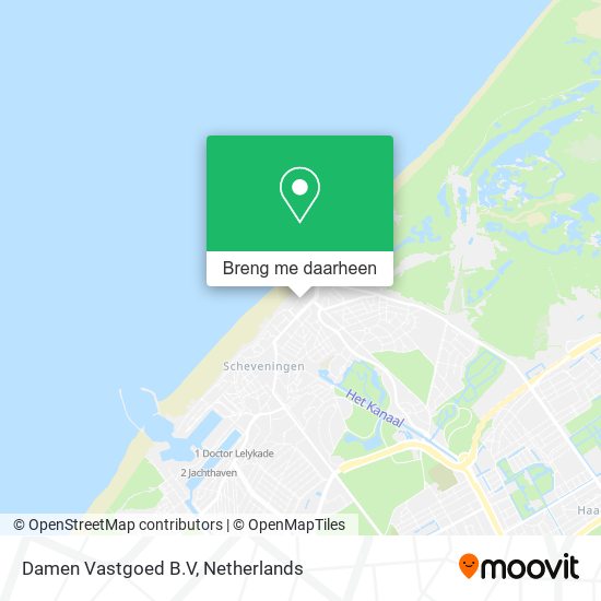 Damen Vastgoed B.V kaart