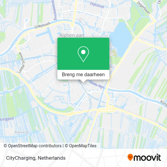 CityCharging kaart