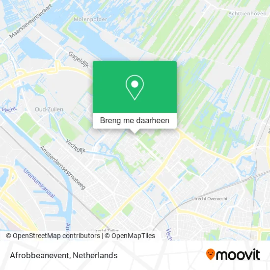 Afrobbeanevent kaart