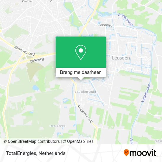 TotalEnergies kaart