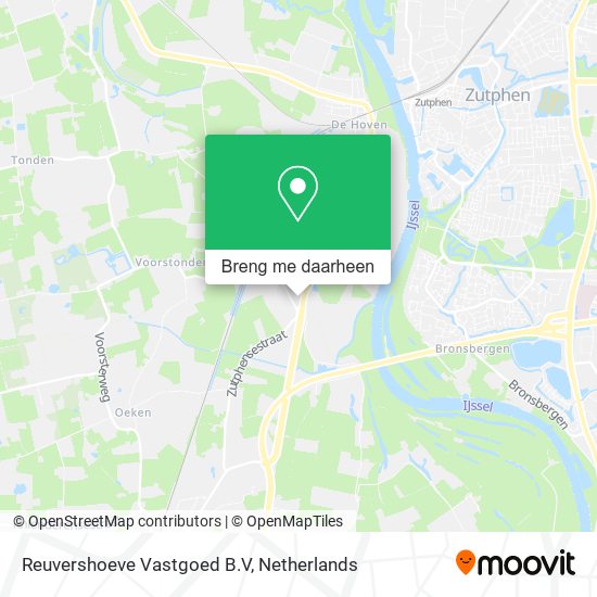 Reuvershoeve Vastgoed B.V kaart