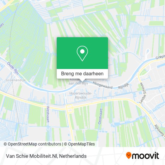 Van Schie Mobiliteit.Nl kaart