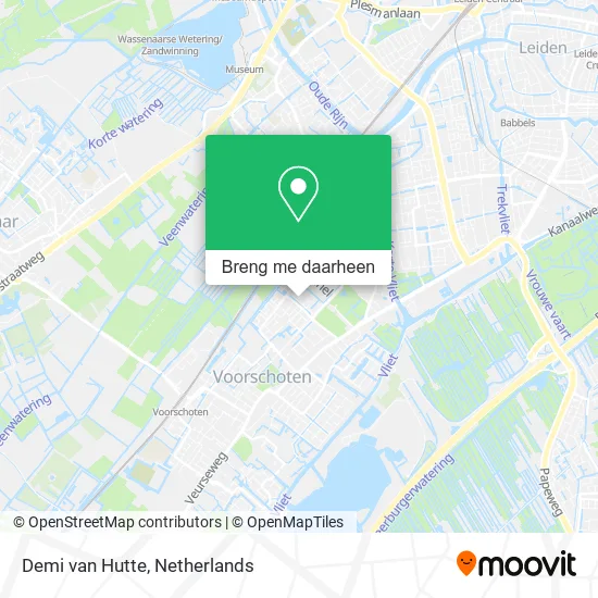 Demi van Hutte kaart