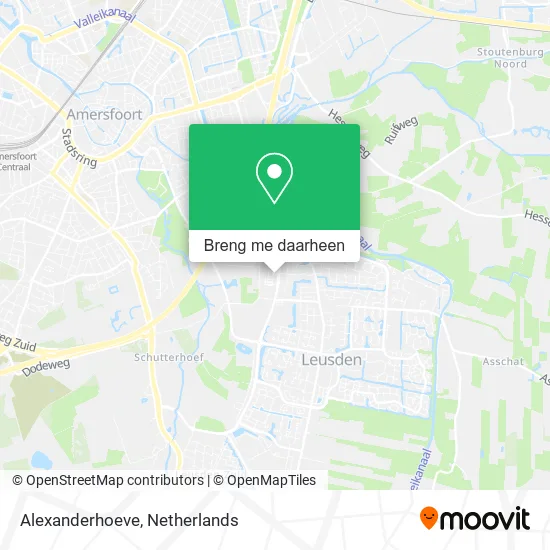 Alexanderhoeve kaart