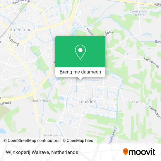 Wijnkoperij Walrave kaart